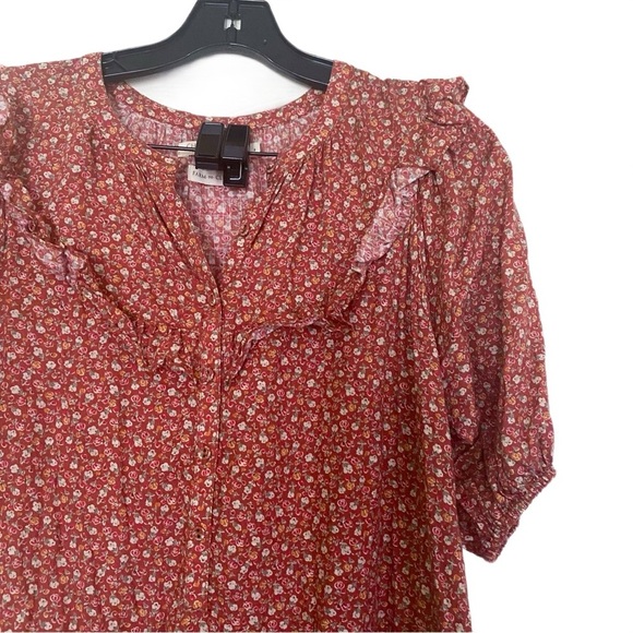 Christy Dawn Dress Emilia Floral Midi Cotton Rooibos Harvest S EUC - Picture 4 of 9